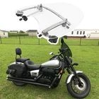 19"X17" Large Clear Windshield Windscreen For Honda Shadow Phantom Vt 750 1100 New. Price: $69.24.