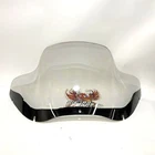 Genuine Harley 2015-2023 Road Glide 15" Windshield Light Smoke 57400270 Used. Price: $45.00.