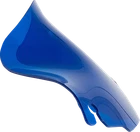 Klock Werks 6.5" Blue Flare Fairing Windshield 1996-2013 Fits Harley Touring New. Price: $184.95.