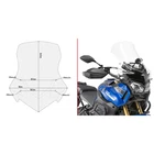 Givi Windshield Specific Clear Yam D2119ST New. Price: $184.00.