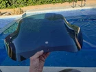 Genuine Harley Road Glide 1998-2013 Splitter Dark Smoke Windshield 12" Used. Price: $65.00.