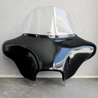 Hoppe Vanillazilla Outer Fairing Mount & 12" Clear Windshield Harley Road King Used. Price: $449.99.