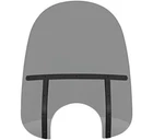 Memphis Shades Fats Windshields 21" W/9" Cutout MEB38112 New. Price: $229.95.