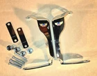 Heavy Duty Mount National Cycle For Wide Frame Windshield Kit-bq New. Price: $90.00.