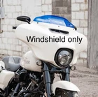 Klock Werks Kolor Flare Sport Windshield 4" Blue Flh KWW-01-0679 Harley 2014+ New. Price: $159.00.