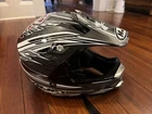 Hjc Motocross Helmet Arena CL-X5Y Flyin' Kolors Size Youth Small Silver/black Pre-owned. Price: $12.00.