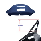 8.0 Black Blue Pmma Windshield Windscreen Fits Harley 96-13 Electra Glide Flhx New. Price: $69.95.