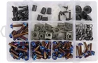 Baione Fairing Bolt Kit 195PCS Stainless Steel Motorcycle M5, M6, Blue New. Price: $54.66.