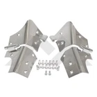 Fits 1997-2006 Jeep Wrangler Windshield Stainless Steel Hinge Kit New. Price: $210.48.