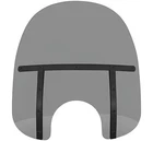 Memphis Shades MEB36212 Fats Windshield (9IN CUTOUT)-17IN.-BLACK Smoke New. Price: $195.95.