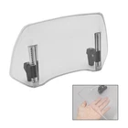 Universal Adjustable Windshield Clip Screen Deflector Extension Spoiler* New. Price: $31.54.