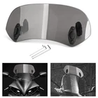 Motorcycle Adjustable Clip Windshield Extension Spoiler Deflector Gray New. Price: $42.99.