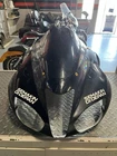 2007-2008 Kawasaki Ninja ZX-6R Front Upper Cowl Fairing Black With Windshield Used. Price: $85.00.
