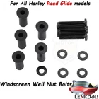 5X Windscreen Well Nut Bolts Windshield Screws Kit Fit For Harley Road Glide Flt New. Price: $9.87.