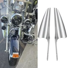 Harley Heritage Softail Classic 95-23 Front Fork Mount Wind Deflector Chrome New. Price: $54.25.