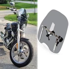 18X16" Smoke Windshield Windscreen Large For Harley Davidson Fxstd Softail Deuce New. Price: $69.11.
