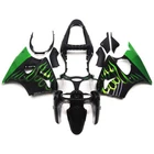 Injection Green Black Fairing Kit For Kawasaki Ninja ZX6R 636 2000-2002 Bodywork New. Price: $432.95.