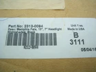 Memphis Fats 13" Night Shades Black Windshield 2313-0094 Harley 7" Headlight New. Price: $139.99.