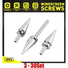 3-30 For Harley-davidson Street Glide 2014+ Spike Windscreen Fairing Bolt Silver New. Price: $26.49.