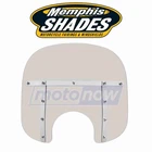 Memphis Shades Fats Windshield (7IN. Cutout) For 1983-1985 Harley Lt New. Price: $188.95.