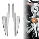 Chrome Front Fork Mount Wind Deflector Harley Touring Road Glibe 1995-2023 New. Price: $47.99.
