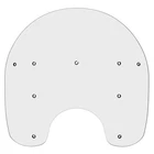 Memphis Shades Replacement Windshield - 15" Clear Heritage/fatboy MEP6160 New. Price: $109.80.