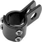 New Drag Specialties Black Three-piece Clamp For 1-1/4" Highway Bar 2404-0483 Used. Price: $11.00.