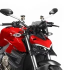 Ducati Streetfighter V4 2020-2024 Tinted Windshield Smoked Screen Visor Genuine New. Price: $308.55.