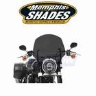 Memphis Shades Paso Sportshield Windshields (9IN. Cutout) For 2004-2012 Nf New. Price: $116.59.