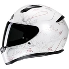 Hjc C10 Epik Helmet - White Floral MC8 Medium New. Price: $149.99.