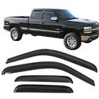 Oem Genuine 99-06 Chevy Silverado Sierra Extended Cab Window Visors Rain Guards New. Price: $28.99.