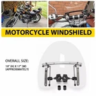 For Suzuki Boulevard C50 M50 C90 M90 18"X16" Clear Windshield 7/8" 1" Handlebar New. Price: $53.19.