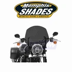 Memphis Shades Paso Sportshield Windshields (9IN. Cutout) For 2008-2011 Vu New. Price: $116.59.