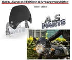 For Royal Enfield Interceptor 650 & Continental Gt - "black Magic Flyscreen" New. Price: $65.67.