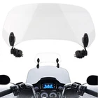 Clear Adjustable Clip Windshield Extension Spoiler Deflector For Moto New. Price: $22.00.