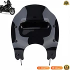 Black Windshield Vented Windscreen + Mounting Hardware Kit For Harley Road King New. Price: $199.68.