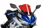 Z-racing Windscreen For Yamaha YZF-R3 2015-2018 By Puig Red New. Price: $109.00.