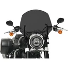 Memphis Shades Paso Sportshield Windshield (9IN. Cutout) - 15IN. Dark Black New. Price: $119.95.
