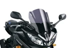 Z-racing Windscreen For Motorcycle Yamaha FAZER8 2013-2016 By Puig Dark Smoke New. Price: $145.00.