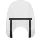 Memphis Shades Slim Windshield 17" 9" Headlight Cutout Clear MEB4220 New. Price: $197.95.