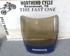88-90 Honda Interceptor VTR250 Front Windscreen Windshield Oem 64210-KV0-770 Used. Price: $46.48.