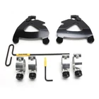Memphis Shades Black Trigger Lock Mount Kit For Road Warrior Fairing - MEB2029 New. Price: $159.95.