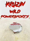 2005 Victory Kingpin Engine Motor Front Pulley Sprocket Chrome Side Cover Used. Price: $44.00.