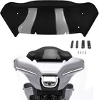 Black 8" Wave Windshield For 2023 2024 Harley Street Glide Cvo/se Fltrxse New. Price: $69.95.