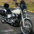 18" X 16" Smoke Windshield For Harley Touring Softail Dyna Sportster Road Glide New. Price: $73.08.