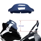 8 Ink Blue Street Glide Windshield For Harley 96-13 Touring Electra Flhx New. Price: $69.95.