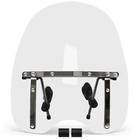 19X17" Clear Motorcycle Windshield For Honda Kawasaki Suzuki Yamaha Cruiser New. Price: $59.95.