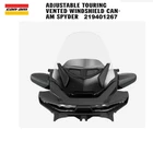 Can-am 27" Adjustable Touring Vented Windshield Spyder- 219401267 New. Price: $479.99.