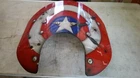 2004-2005 Victory Kingpin Front Windshield Windscreen With Brackets Used. Price: $89.99.