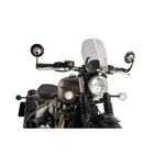 Pig Naked Windshield Touring For Triumph Bonneville Bobber 17-20 Light Smoke Neu. Price: $107.68.